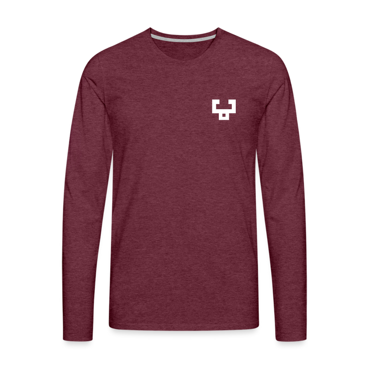 Jove Longsleeve Shirt - heather burgundy