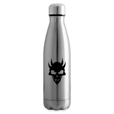 Blood Raiders Stainless Steel Water Bottle - silver