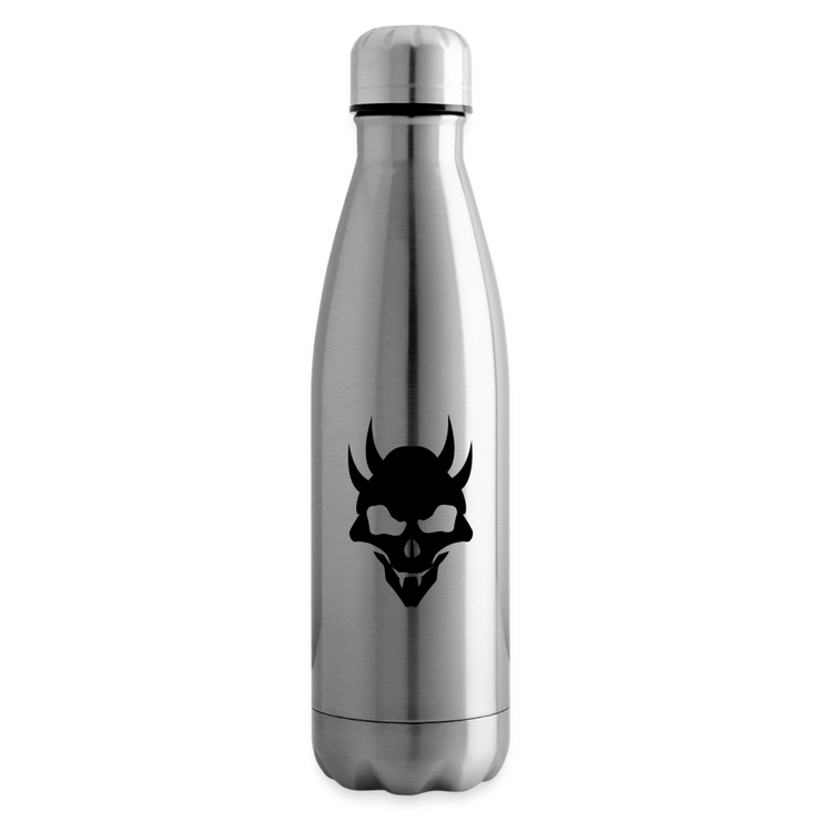 Blood Raiders Stainless Steel Water Bottle - silver