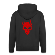 Blood Raiders Grunge Hoodie - black