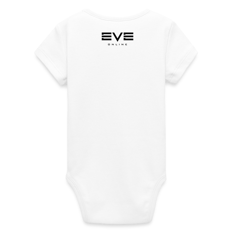 Noel Ships Short-Sleeved Baby Bodysuit - white