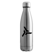 Triglavian Stainless Steel Water Bottle - silver