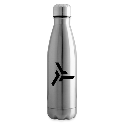 Triglavian Stainless Steel Water Bottle - silver