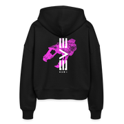 Catalyst Boxy Women’s Organic Zip Hoodie - black