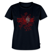 EVE Heart Slim Cut T-Shirt - navy