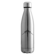 Merlin Stainless Steel Water Bottle - silver