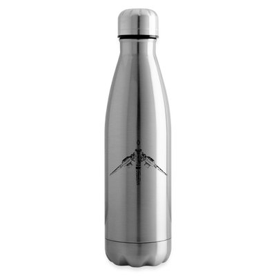 Merlin Stainless Steel Water Bottle - silver