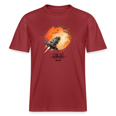 Sun's Out Relaxed Fit Unisex T-Shirt - red earth