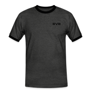 EVE Faction Unisex Ringer Shirt - charcoal/black