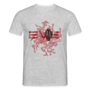 EVE Heart Classic Cut T-Shirt - heather grey