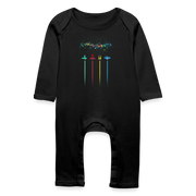 Noel Ships Baby Organic Romper - black