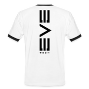 EVE Faction Unisex Ringer Shirt - white/black