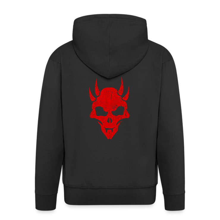 Blood Raiders Grunge Hoodie - black