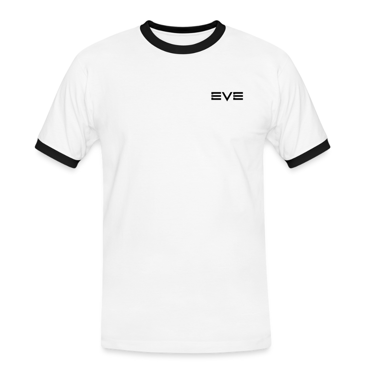 EVE Faction Unisex Ringer Shirt - white/black