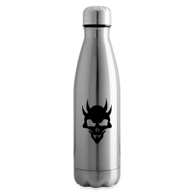 Blood Raiders Stainless Steel Water Bottle - silver