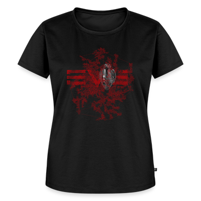 EVE Heart Slim Cut T-Shirt - black