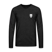 Blood Raider Longsleeve Shirt - charcoal grey