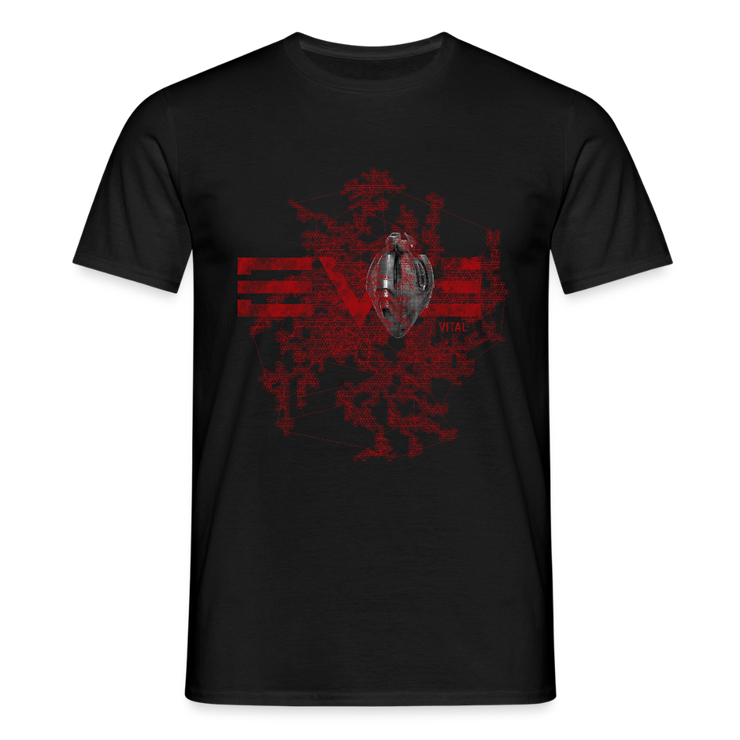 EVE Heart Classic Cut T-Shirt - black