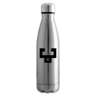 Jove Stainless Steel Water Bottle - silver