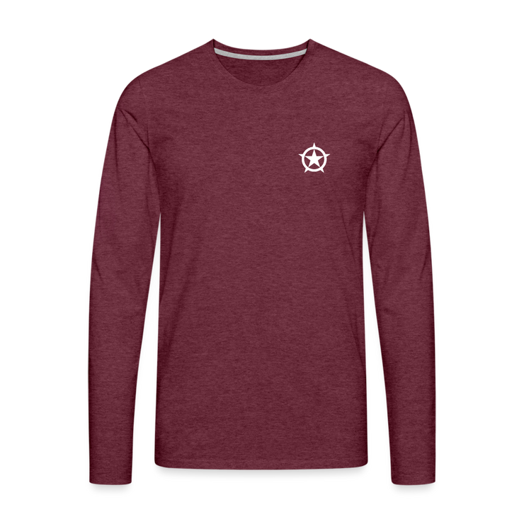 Concord Longsleeve Shirt - heather burgundy