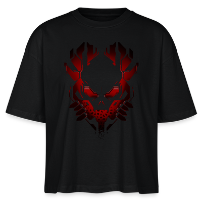 Sanguinary Savant Women’s Boxy Organic T-Shirt - black