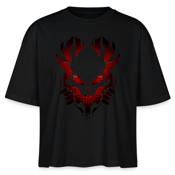 Sanguinary Savant Women’s Boxy Organic T-Shirt - black