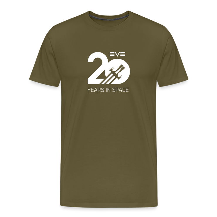 20th Anniversary Classic Cut T-Shirt - khaki