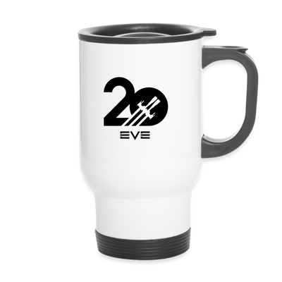 20th Anniversary Travel Mug - white