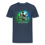 Viridian Classic Cut T-shirt - navy