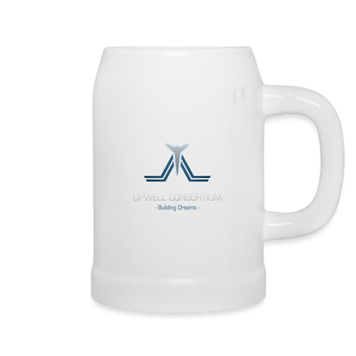 Upwell Consortium Beer Mug - white