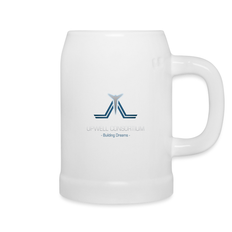 Upwell Consortium Beer Mug - white