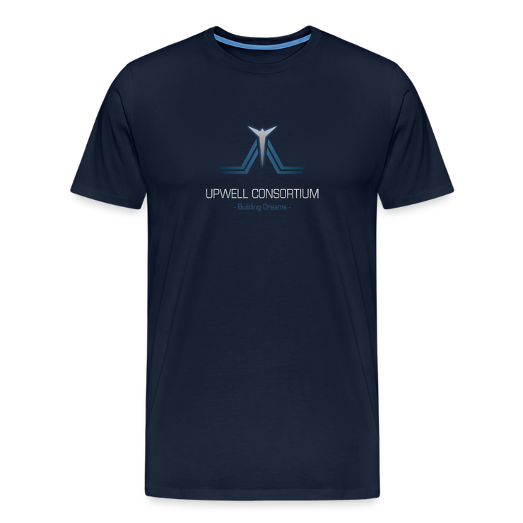 Upwell Consortium Classic Cut T-Shirt - navy