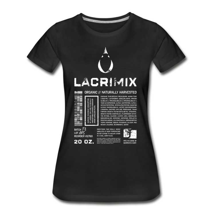 Lacrimix Slim Cut T-Shirt - black