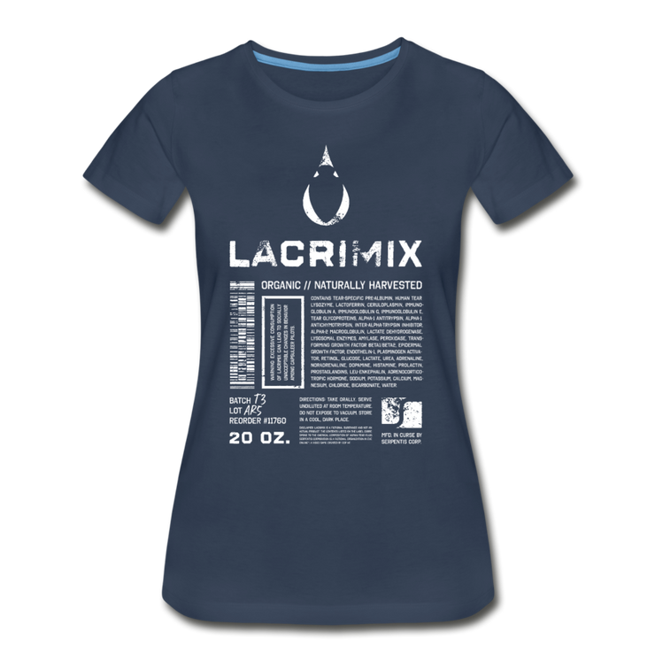 Lacrimix Slim Cut T-Shirt - navy