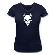 Blood Raiders V-Neck T-Shirt - navy