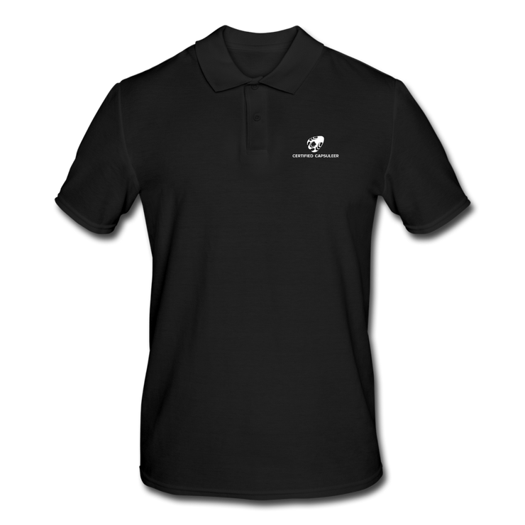 Certified Capsuleer Classic Cut Polo Shirt - black