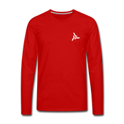 Triglavian Classic Cut Long Sleeve T-Shirt - red