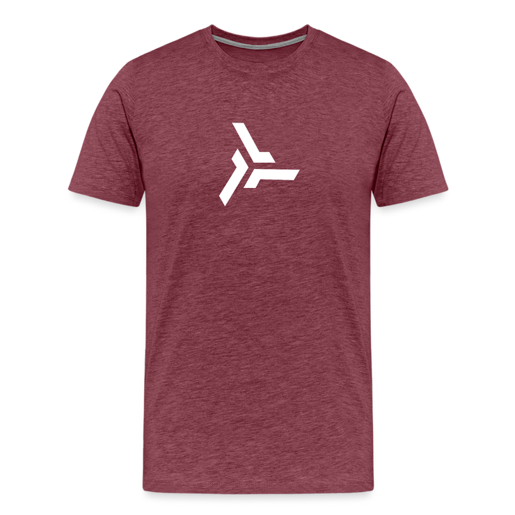 Triglavian Classic Cut T-Shirt - heather burgundy