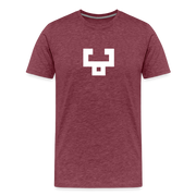 Jove Classic Cut T-Shirt - heather burgundy