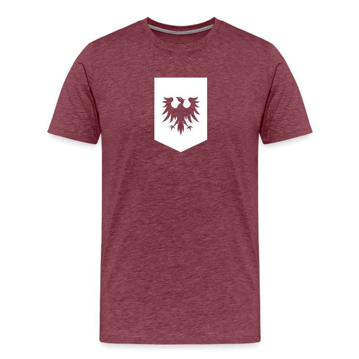Gallente Classic Cut T-Shirt - heather burgundy